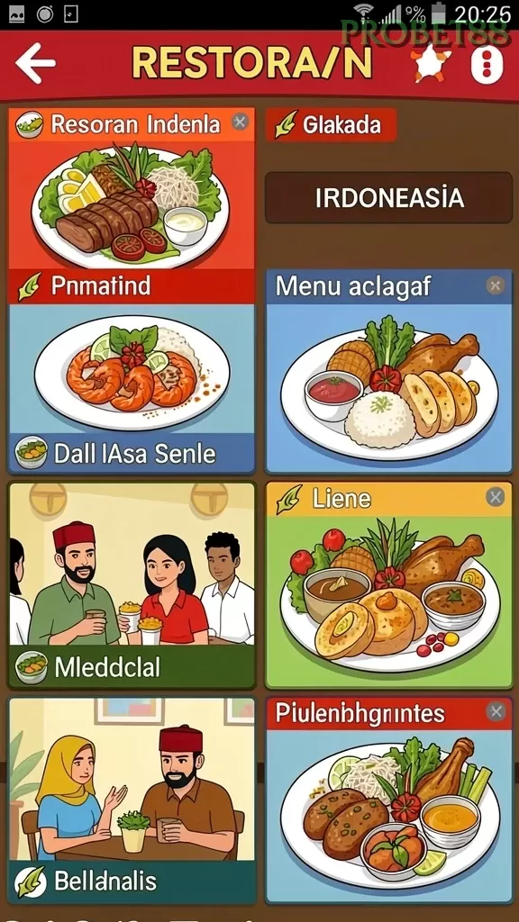 Cuplikan layar MPO2121 — halaman utama
